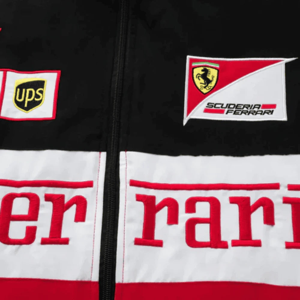 Jaqueta Racing TRIFECTA – Inspiração Ferrari F1